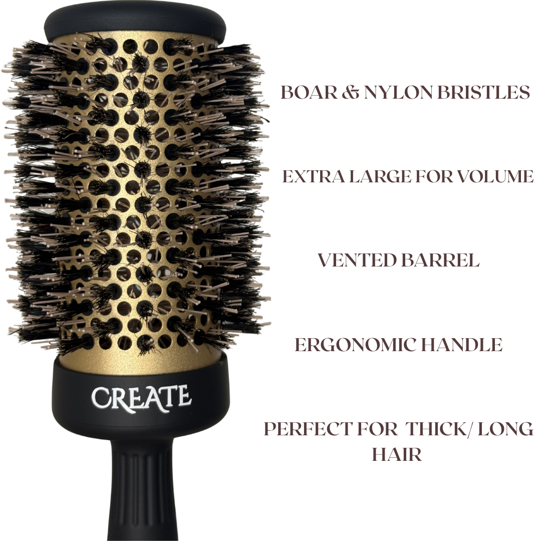 Create Extra Large Round Hair Brush 53mm
