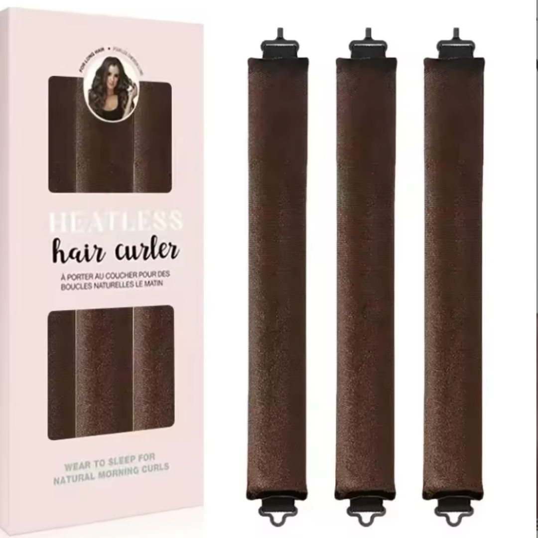 Jumbo Velvet Curl Set Brown